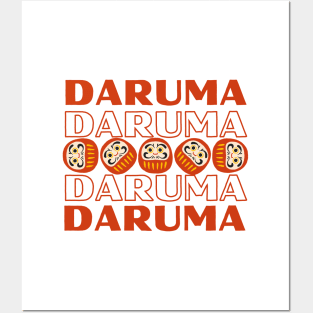 Japan Lucky Doll - Daruma Posters and Art